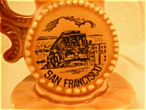 San Francisco Souvenir Mini Pitcher