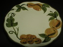 Stangl Hand Painted Sculptured Fruit Pattern Dessert Plate