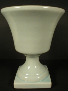 American Bisque Company Urn Shaped Pedestal Planter