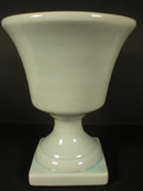 American Bisque Company Urn Shaped Pedestal Planter