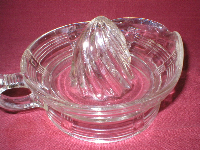 Hazel Atlas Crisscross Pattern Reamer
