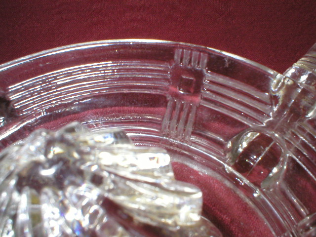 Hazel Atlas Crisscross Pattern Reamer