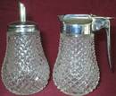Diamond Point Sugar and Drip Cut Creamer