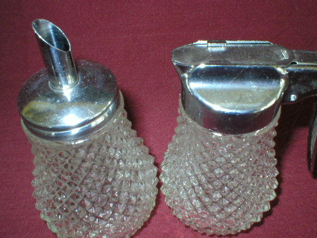 Diamond Point Sugar and Drip Cut Creamer