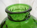 Emerald Green Wheaton Honeycomb Pattern Bottle