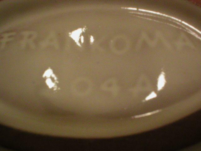 Frankoma Pottery Flower Soap Dish