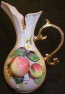 Lefton China Fruit Pitcher Vase