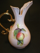 Lefton China Fruit Pitcher Vase