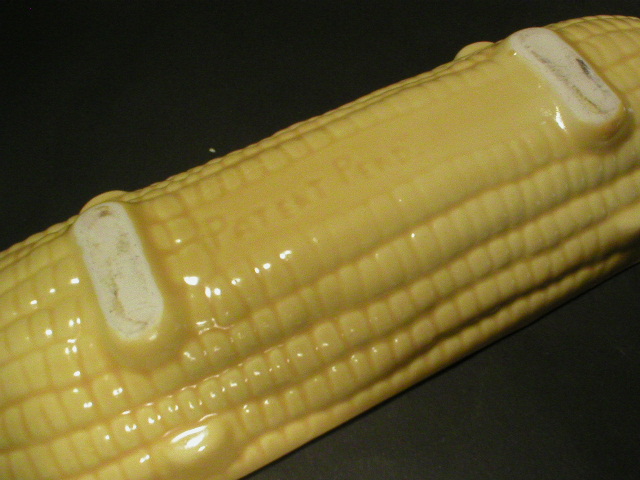Older Corn Cob Holder Plate - Pat Pending