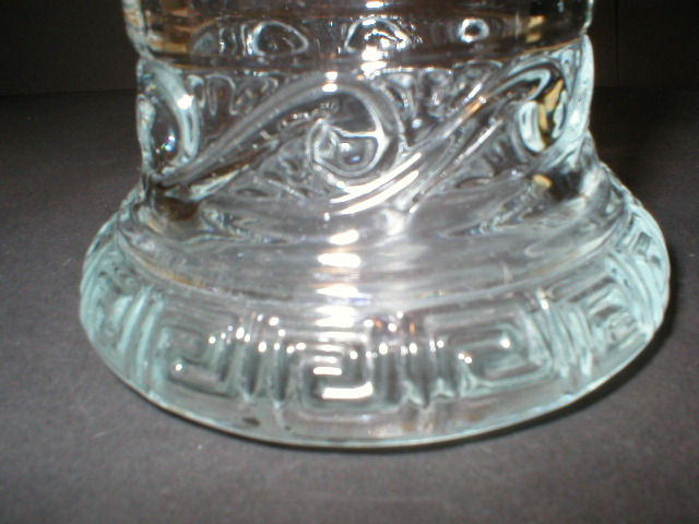 Very Nice Glass Decanter - Fleur-De-Lis