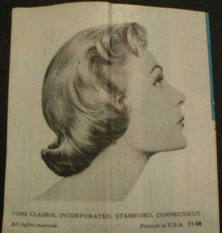 1956 Miss Clairol Hair Color Instructions