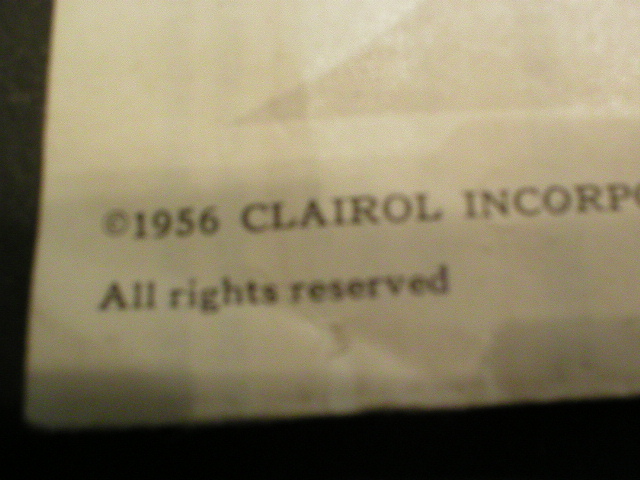 1956 Miss Clairol Hair Color Instructions