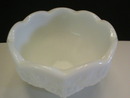 Pretty Westmoreland Milk Glass Grape Pattern Cocktail Fruit Bowl