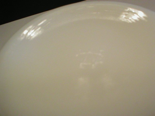 Pretty Westmoreland Milk Glass Grape Pattern Cocktail Fruit Bowl