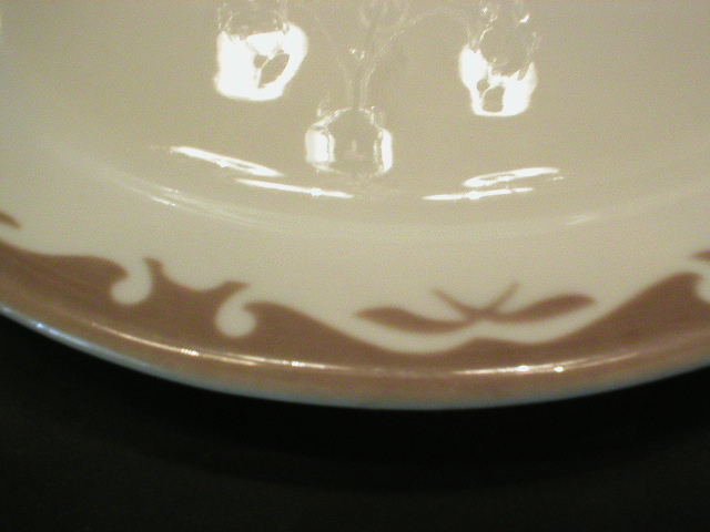 Jackson China Clifton Gray Pattern Restaurant Oval Side Dish