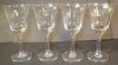Set of Four Cambridge Line # 3060 Rib Optic Cordials