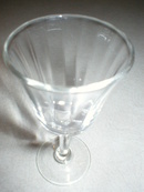 Set of Four Cambridge Line # 3060 Rib Optic Cordials