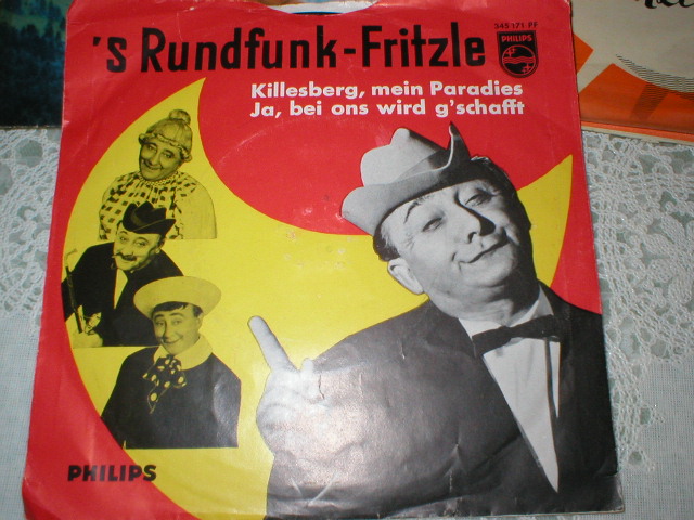 Lot of 7 Old German Label 45rpm Records