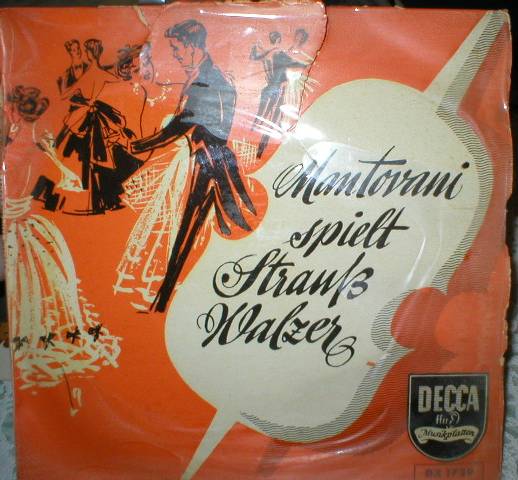 Lot of 7 Old German Label 45rpm Records