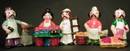 Adorable Set of Enesco People - Occupational Figurines