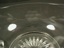 Nice Flower Cut Imperial Glass Pickle Dish