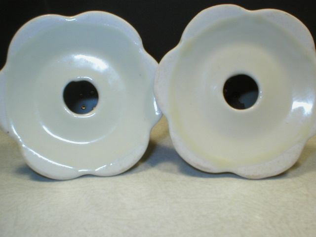 Hall China Jewel Tea Autumn Leaf Salt and Pepper Shakers