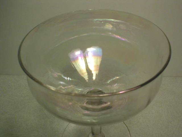 Cambridge Rib Optic Iridescent Low Sherbert / Champagne