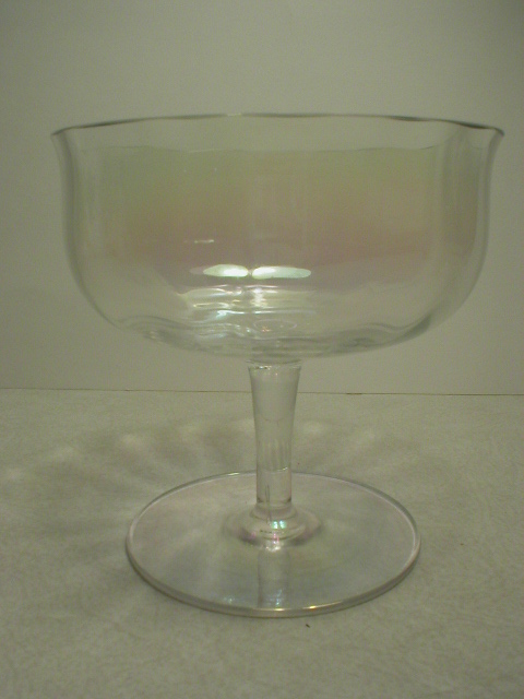 Cambridge Rib Optic Iridescent Low Sherbert / Champagne