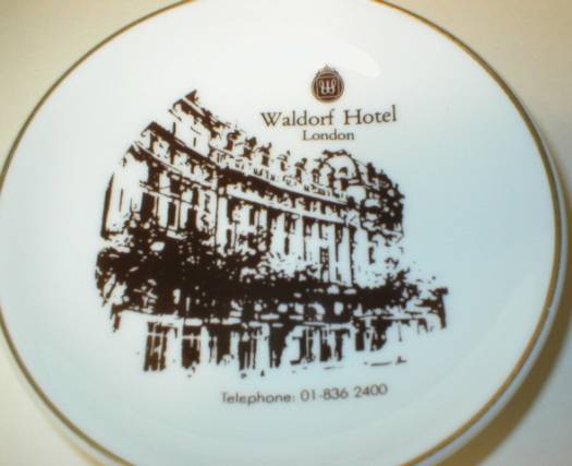 Waldorf Hotel London Tip Tray Pin Dish - Wedgwood