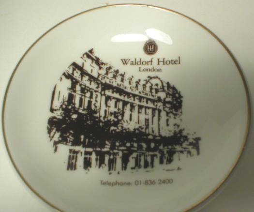 Waldorf Hotel London Tip Tray Pin Dish - Wedgwood