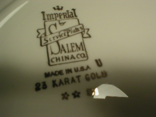 Sweet Salem China Godey Ladies Charger Plate