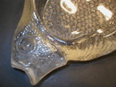 Really Nice Figural Glass Fish Bone Dish