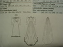 Historical Wedding Dress Pattern - Butterick 3716