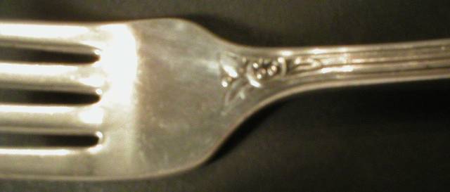 Silver Plated Rogers Child's Fork - Enchantment