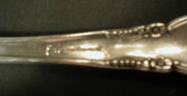 Silver Plated Rogers Child's Fork - Enchantment