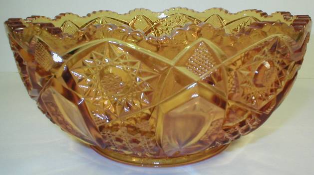 Kemple Quintec Pattern Bowl - Marigold