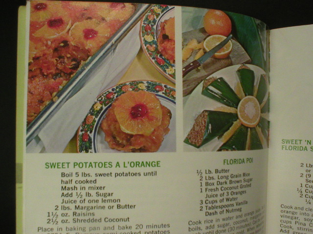 1960's Famous Florida Chef's Favorite Citrus Recipes Book