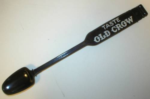 Old Crow Spoon Swizzle Stick Stirrer