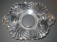 Nice Cambridge Glass Caprice Two Handled Lemon Dish