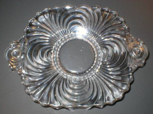 Nice Cambridge Glass Caprice Two Handled Lemon Dish