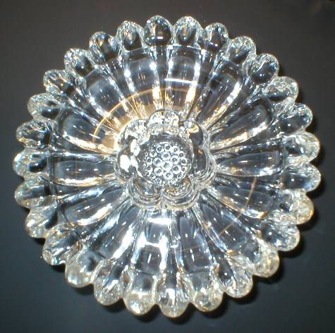 Hazel Atlas Glass Glass Daisy No. 487 Candle Holder Pair