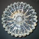 Hazel Atlas Glass Glass Daisy No. 487 Candle Holder Pair