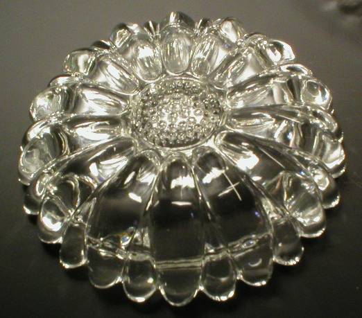 Hazel Atlas Glass Glass Daisy No. 487 Candle Holder Pair