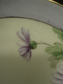 Gorgeous Thomas Bavaria Hand Painted Daisies Plate