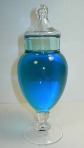 Nice Footed Show Globe Apothecary Candy Jar