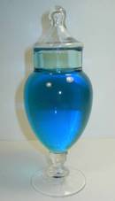 Nice Footed Show Globe Apothecary Candy Jar