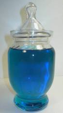 Nice Swirl Optic Apothecary Candy Jar