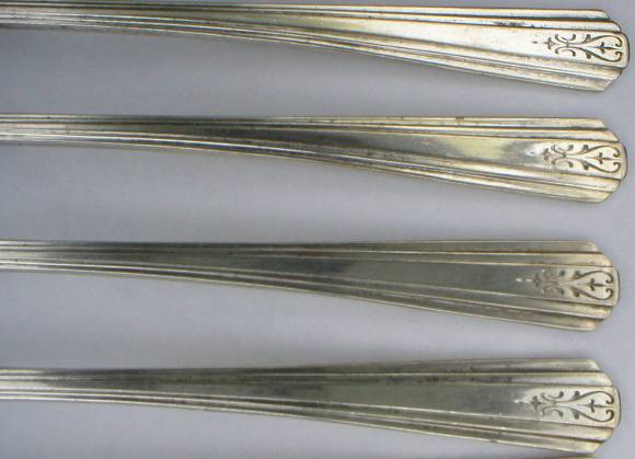 Set of Five IS Avon Silverplate Seafood Forks - Pattern #1940