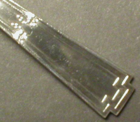 Yourex Silver Seal Lady Frances Pattern Sugar Spoon