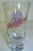 Washington Redskins Tall Flared Shot Glass